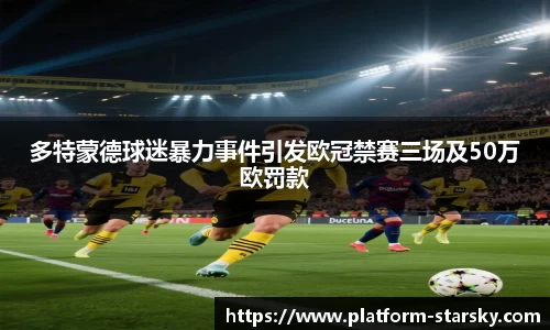 多特蒙德球迷暴力事件引发欧冠禁赛三场及50万欧罚款
